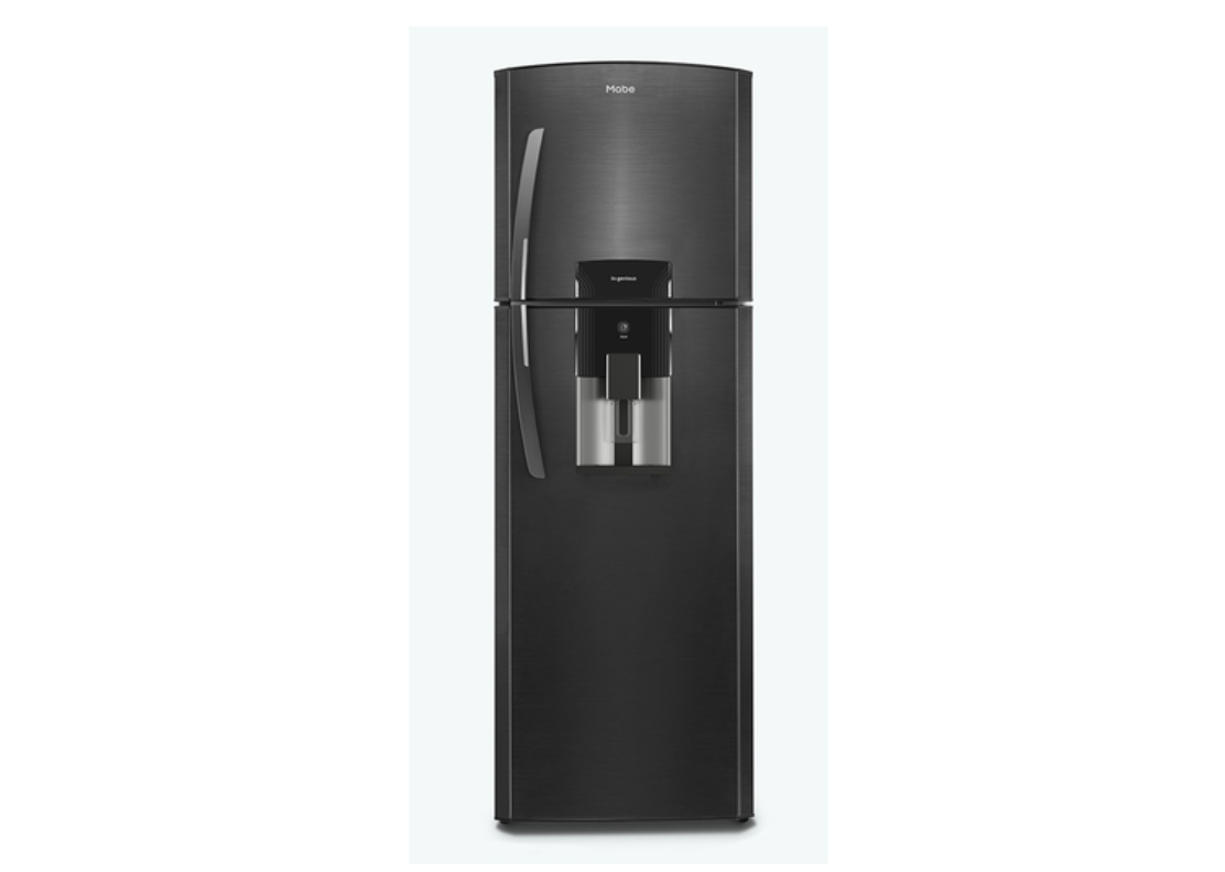 Refrigerador No Frost 313 L Brutos Black Steel Mabe - RMA300FXUC