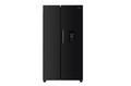 Refrigerador Side by Side TecInverter 565 L Brutos Black Steel Mabe - MSC565QMLSP0
