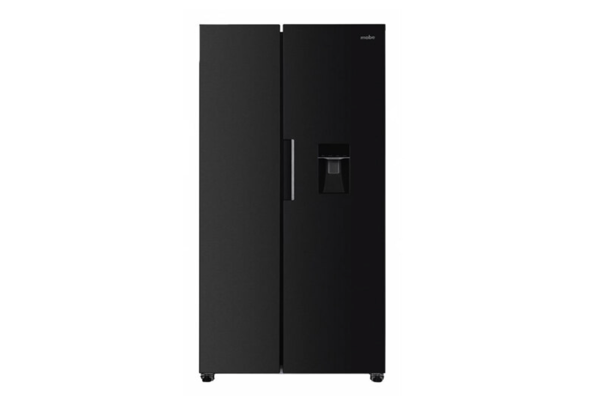 Refrigerador Side by Side TecInverter 565 L Brutos Black Steel Mabe - MSC565QMLSP0