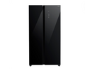 Refrigerador Side by Side No Frost 631 L Brutos Black Glass Mabe - MSC631LKLNG0