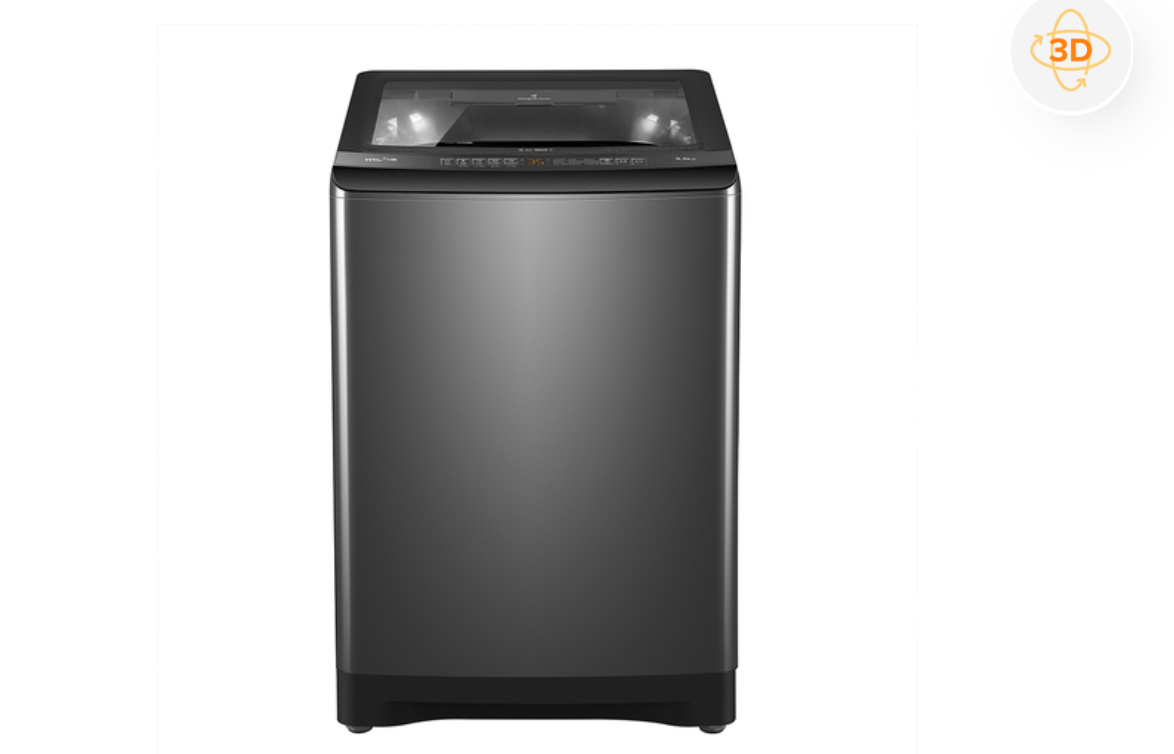 Lavadora Automática Propela 9 5 Kg Diamond Gray Mabe - LMA9520WDGCL0