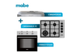 Kit Campana Extractora CM6045XV0 +Encimera a Gas CMG6044LD-1CL +Horno Eléctrico HM6031EXAI0 Mabe